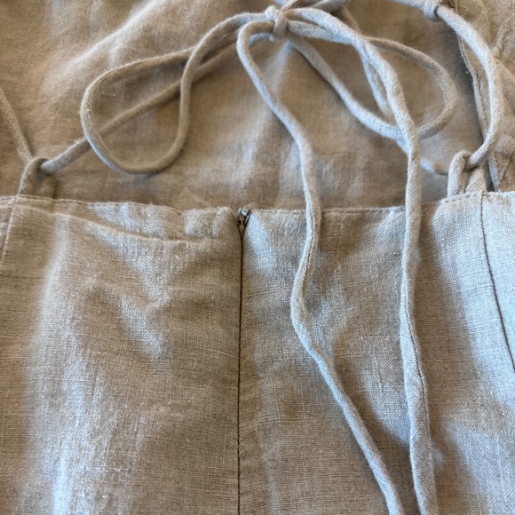 Gorgeous Rowie the label brown midi dress with cross back.  Never worn. - Picture 8 of 15